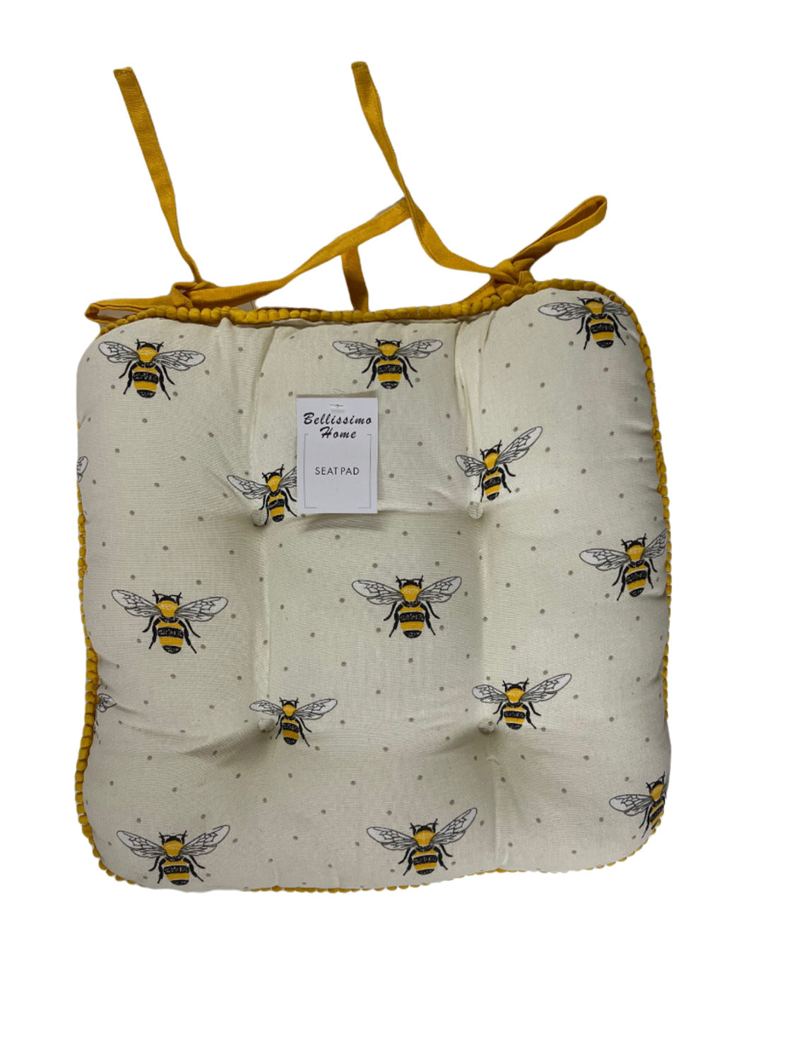 Pom pom top seat pads