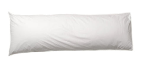 400 Thread Count Luxury Bolster Pillow Case White