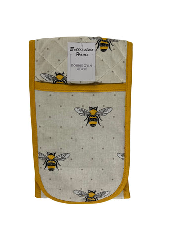 Bellissimo 100% Cotton Double Oven Glove
