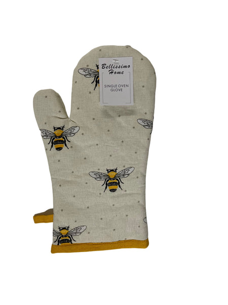 Bellissimo 100% Cotton Single Oven Mitt