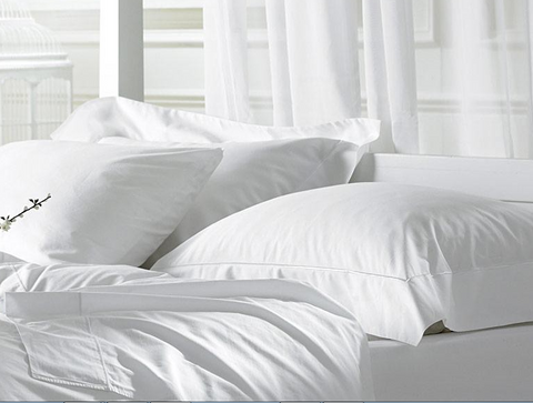 400 Thread Count Duvet Set White