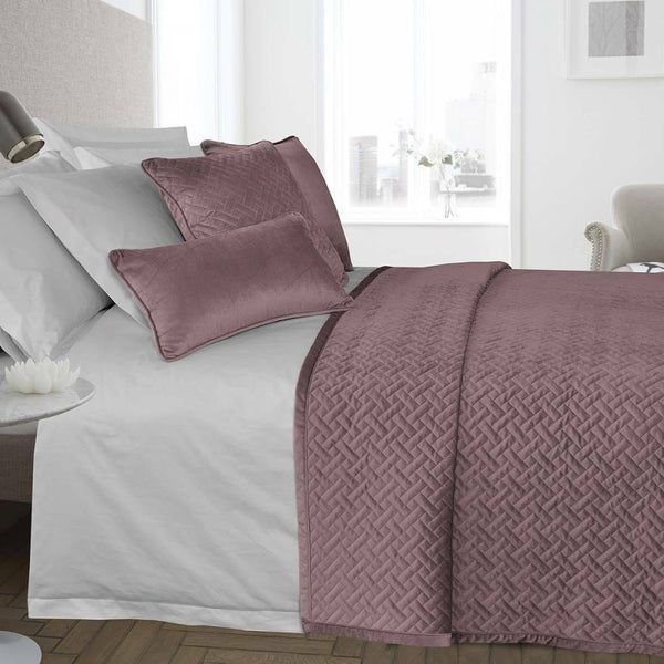 Versailles French Velvet Quilted Bedspread