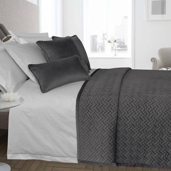 Versailles French Velvet Quilted Bedspread