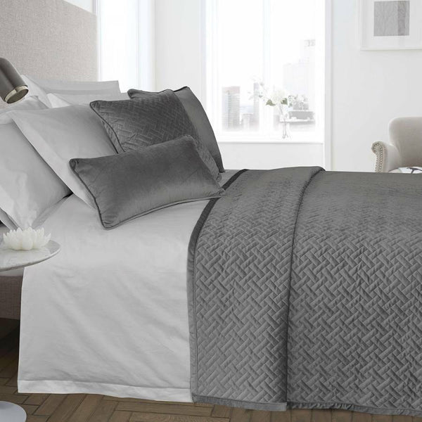 Versailles French Velvet Quilted Bedspread