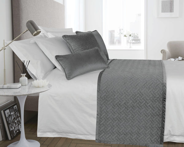 Versailles French Velvet Quilted Bed Runner
