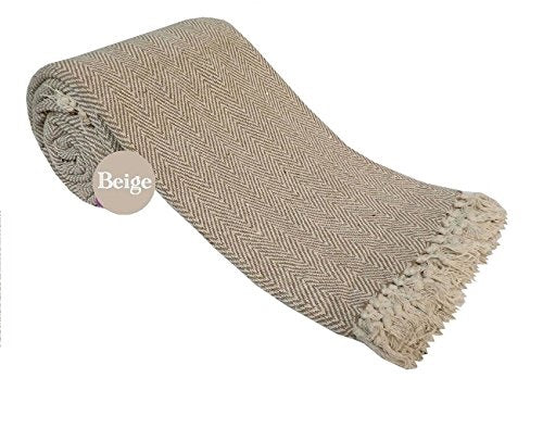 Andaman Herringbone Handwoven Throw