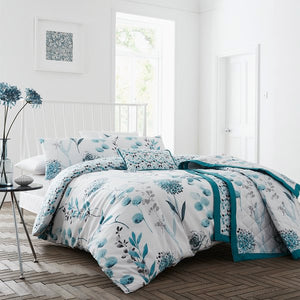 Inky Teal Duvet Set