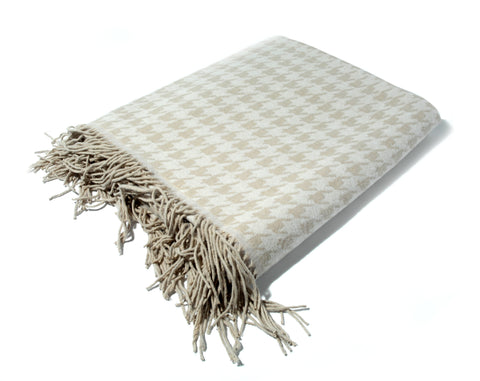 Santorini Dogtooth Cotton Rich Throw